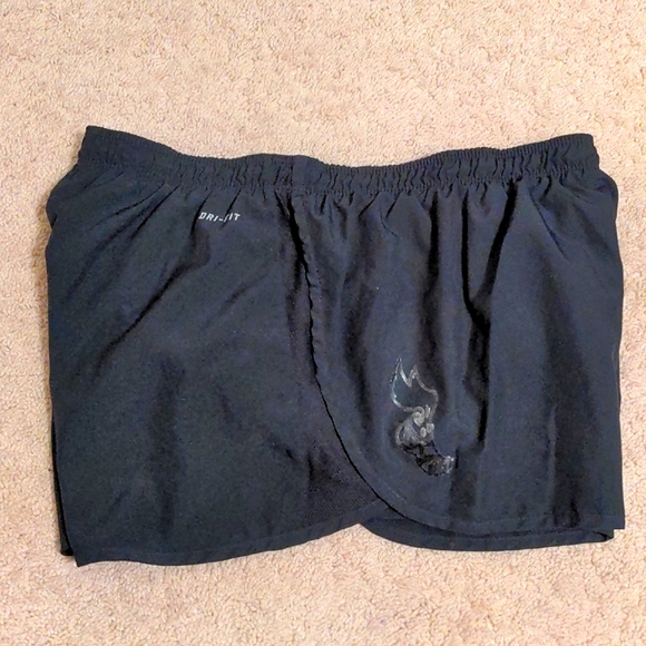 Nike DRI-FIT Running Shorts with Track Wings- Women's XL - Picture 3 of 6